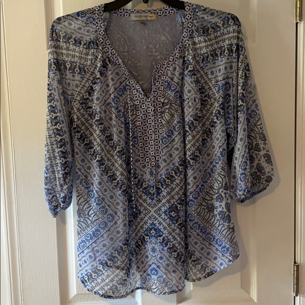 ☀️SALE 3/25☀️ Blue Dress blouse